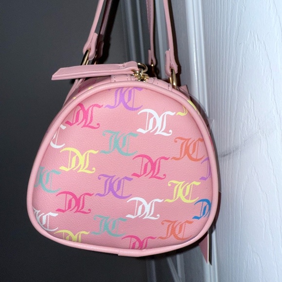 NWT Juicy Couture Pink “For The Girls” Roll Women's Handbag - Picture 3 of 5